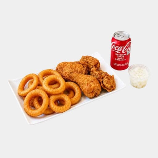 Chickza's Onion Ring Meal