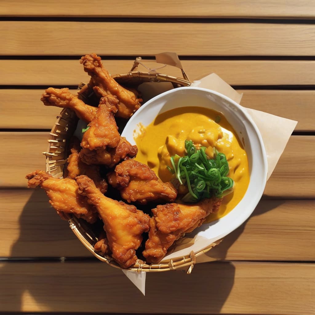 Golden Curry Wings