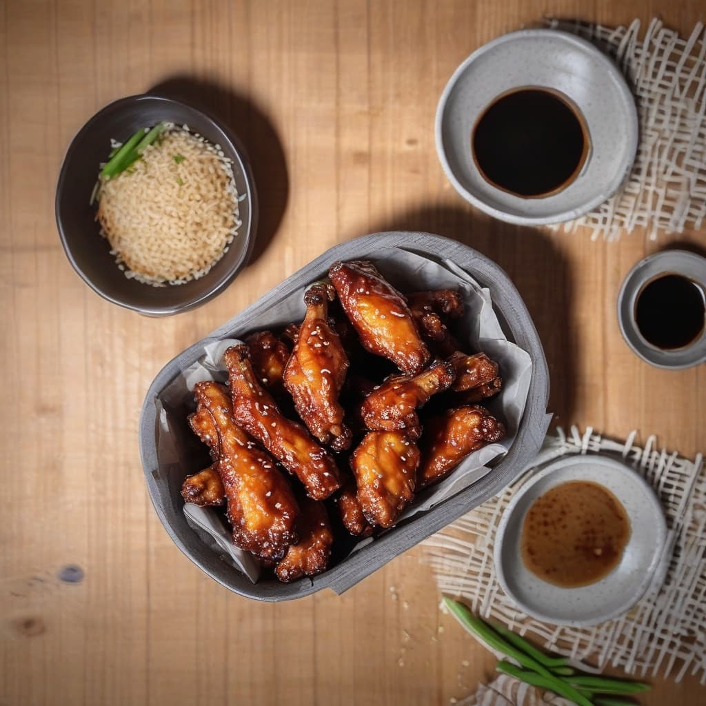 Soy Garlic Wings (Regular/Spicy)