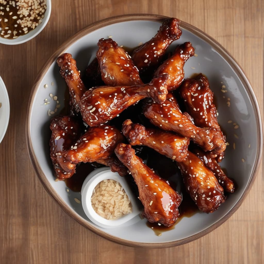 Soy Garlic (Sweet/Spicy) Drumsticks