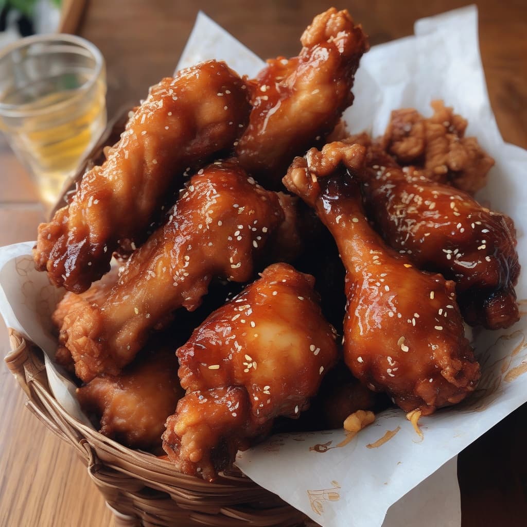 Garlic Yangnyeom Chicken