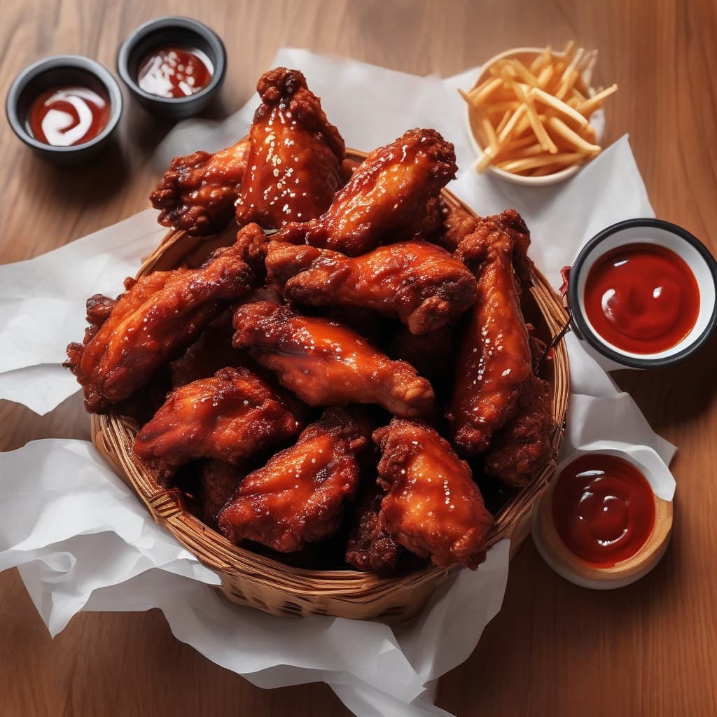 Buldak (Hot) Wings