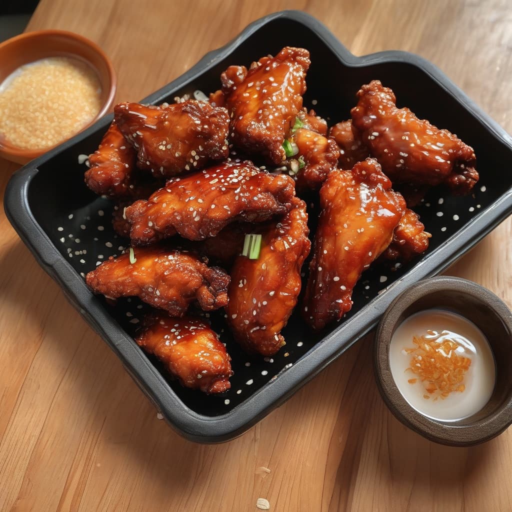 Garlic Yangnyeom Wings